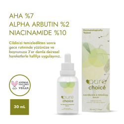 Pure Choice Leke Karşıtı Cilt Beyazlatıcı Serum 30 ml - 4