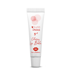 Pure Choice Parlatıcı 3in1 Glossy Lip Balm - Cherry Radiance 10 ml - 1