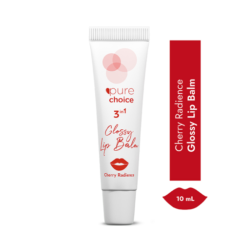 Pure Choice Parlatıcı 3in1 Glossy Lip Balm - Cherry Radiance 10 ml - 2