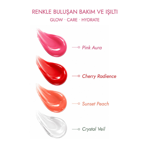 Pure Choice Parlatıcı 3in1 Glossy Lip Balm - Pink Aura 10 ml - 4