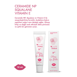 Pure Choice Parlatıcı 3in1 Glossy Lip Balm - Pink Aura 10 ml - 5