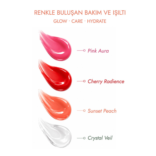 Pure Choice Parlatıcı 3in1 Glossy Lip Balm - Sunset Peach 10 ml - 4