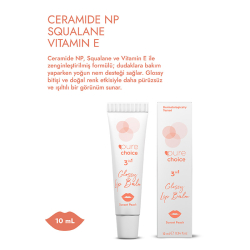 Pure Choice Parlatıcı 3in1 Glossy Lip Balm - Sunset Peach 10 ml - 5