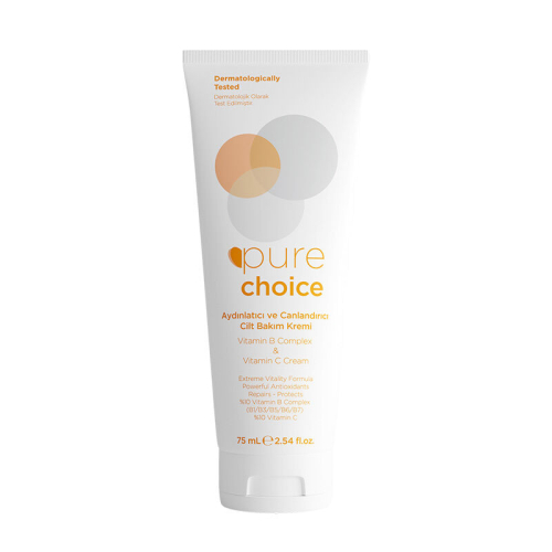 Pure Choice Vitamin C ve Vitamin B Complex Cilt Bakım Kremi 75 ml - 1