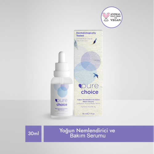 Pure Choice Yoğun Nemlendirici ve Onarıcı Bakım Serumu 30 ml - 7