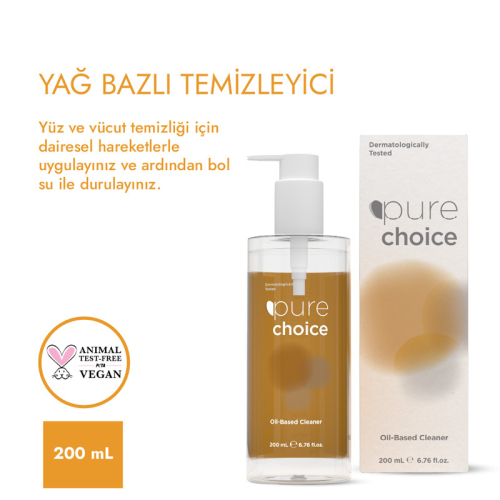 Pure Choice Yüz ve Vücut için Temizleme Yağı 200 ml - 4