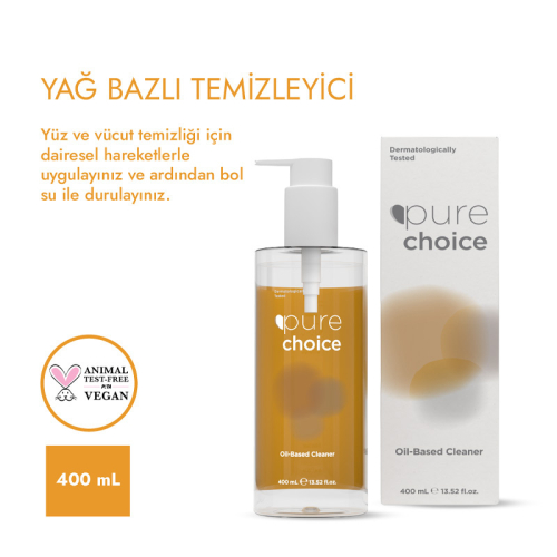 Pure Choice Yüz ve Vücut için Temizleme Yağı 400 ml - 4