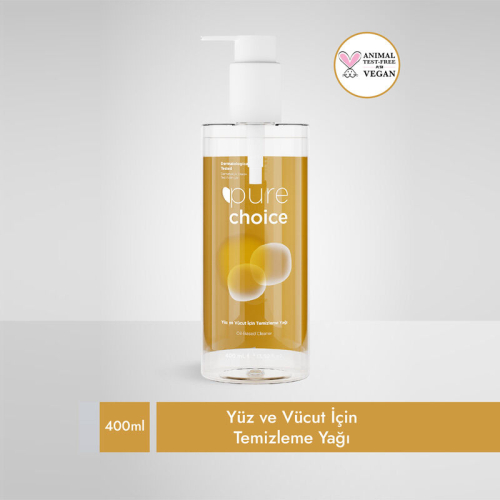 Pure Choice Yüz ve Vücut için Temizleme Yağı 400 ml - 4