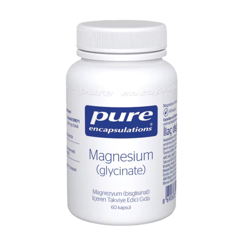Pure Encapsulations Magnesium Glycinate Takviye Edici Gıda 60 Kapsül - Pure Encapsulations