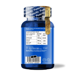 Purevits B12 Complex Takviye Edici Gıda Dilaltı 30 Tablet - 3