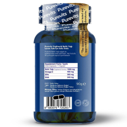 Purevits Omega-3 Fish Oil Takviye Edici Gıda 90 Kapsül - 2