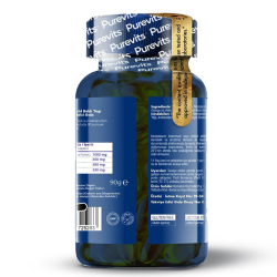 Purevits Omega-3 Fish Oil Takviye Edici Gıda 90 Kapsül - 3