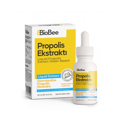 Biobee Propolis Extract Liquid Takviye Edici Gıda 30 ml