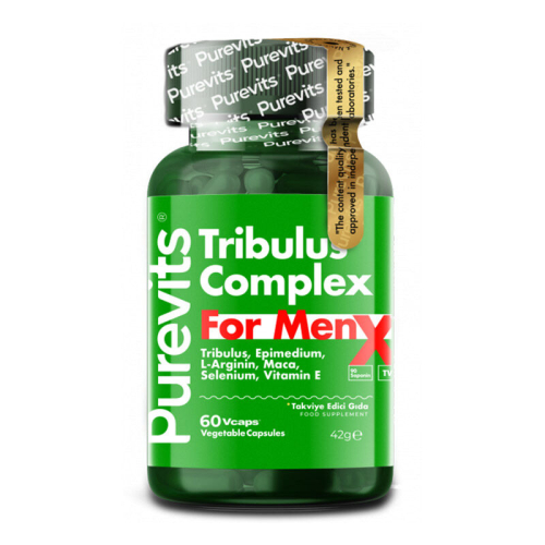 Purevits Tribulus Formen Coplex 60 Vegan Kapsül - Purevits