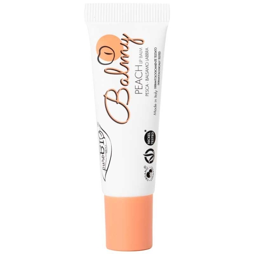 PuroBio Cosmetics Organik Lip Balm 10 ml - Peach - PuroBio