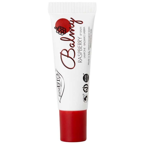 PuroBio Cosmetics Organik Lip Balm 10 ml - Raspberry - PuroBio