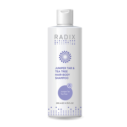 Radix Juniper Tar - Tea Tree Hair-Body Shampoo 200 ml - Radix