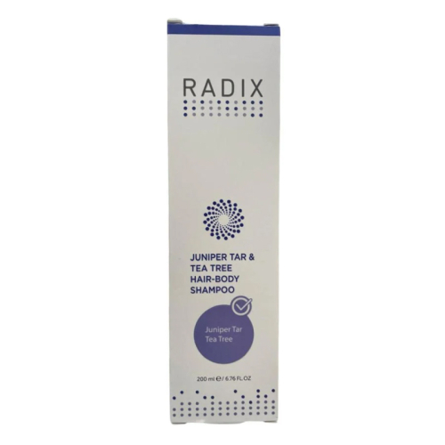 Radix Juniper Tar - Tea Tree Hair-Body Shampoo 200 ml - 1