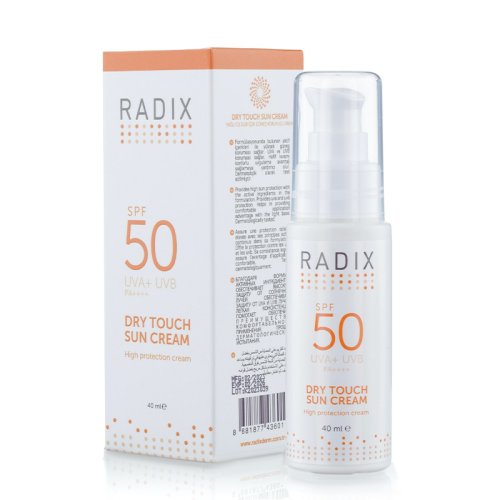 Radix Spf50 Dry Touch Sun Cream 40ml - Radix