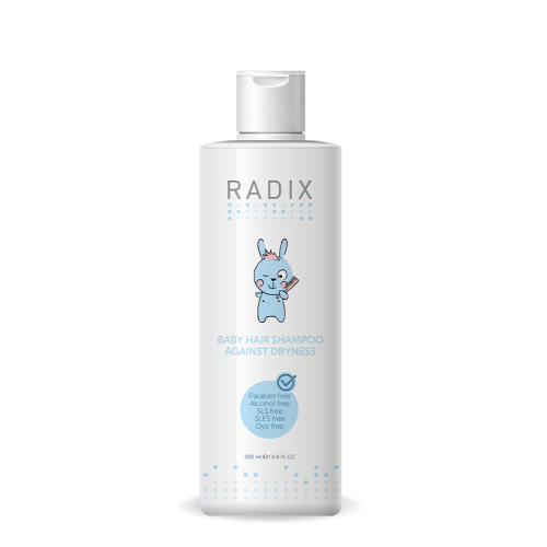 Radix Yenidoğan Kuruma Karşıtı Saç ve Vücut Şampuanı 200 ml - Radix