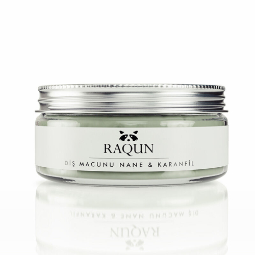 Raqun Bentonit Killi Diş Macunu - Nane & Karanfil - 50 ml - Raqun