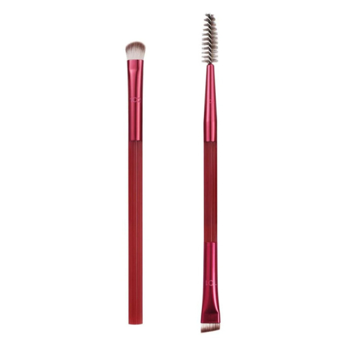 Real Techniques RT-0061 Solar Power Smolder Limited Edition İkili Göz ve Kaş Makyaj Fırça Seti - 4