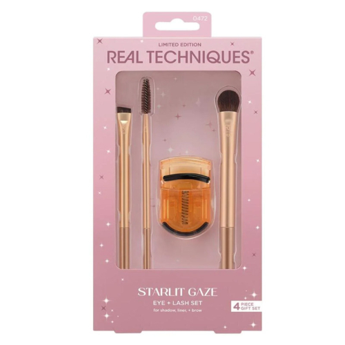 Real Techniques RT-7210 Starlit Gaze Eye and Lash Limited Edition Göz ve Kirpik Makyaj Fırça Seti - Real Techniques