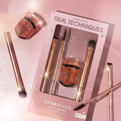 Real Techniques RT-7210 Starlit Gaze Eye and Lash Limited Edition Göz ve Kirpik Makyaj Fırça Seti - 4