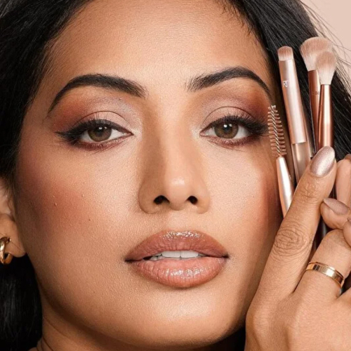 Real Techniques RT-9960 New Nude Limited Edition Günlük Göz Makyaj Fırça Seti - 3