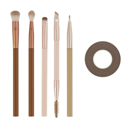 Real Techniques RT-9960 New Nude Limited Edition Günlük Göz Makyaj Fırça Seti - Real Techniques