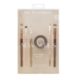 Real Techniques RT-9960 New Nude Limited Edition Günlük Göz Makyaj Fırça Seti - 5