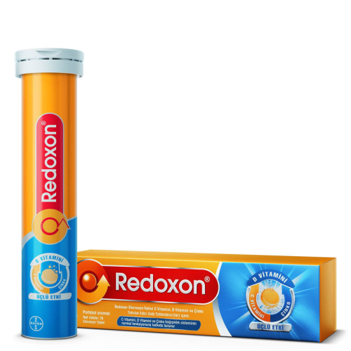 Redoxon Üçlü Etki 15 Efervesan Tablet - Redoxon