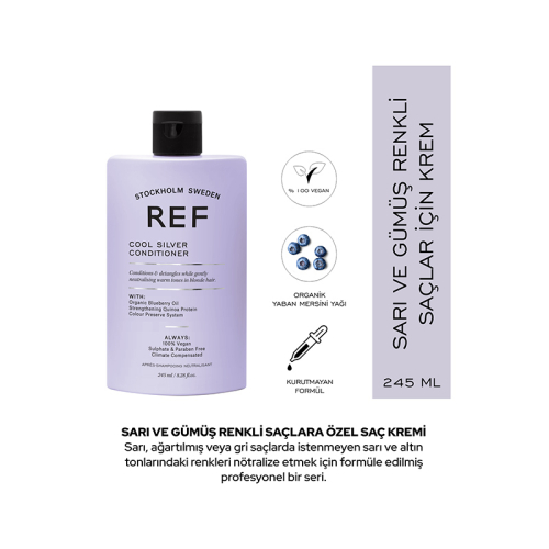 Ref Cool Silver Conditioner 245 ml - 3