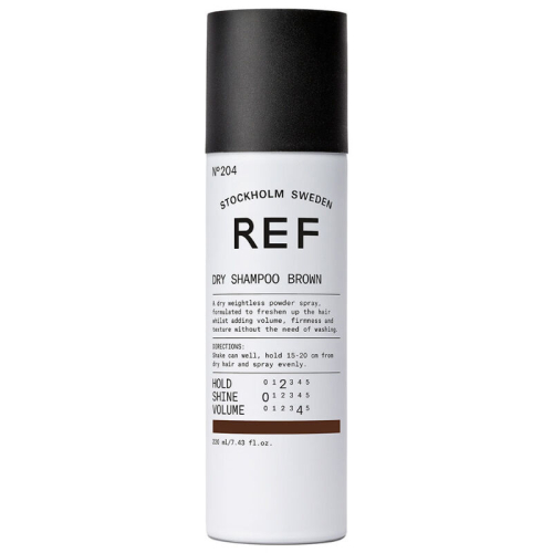 Ref Dry Shampoo Brown No204 200 ml - Ref Stockholm Sweden