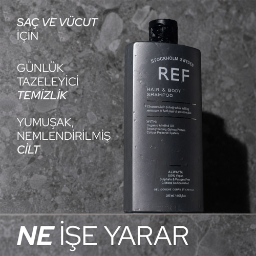 Ref Hair And Body Shampoo 285 ml - 3