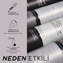 Ref Root Concealer Black Saç Dibi Kapatıcı Sprey 100 ml - 4