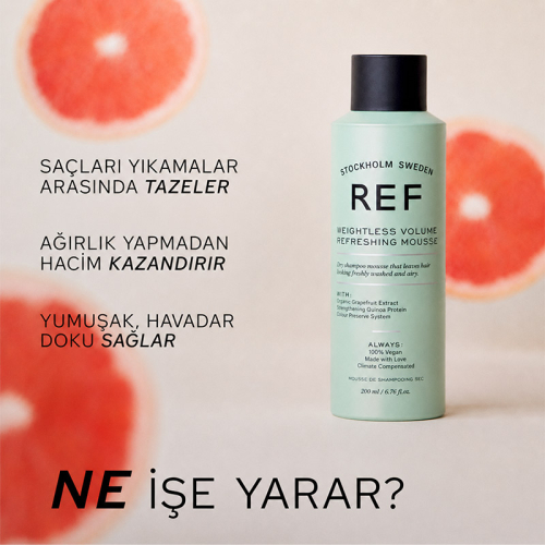 Ref Weightless Volume Refreshing Mousse 200 ml - 4