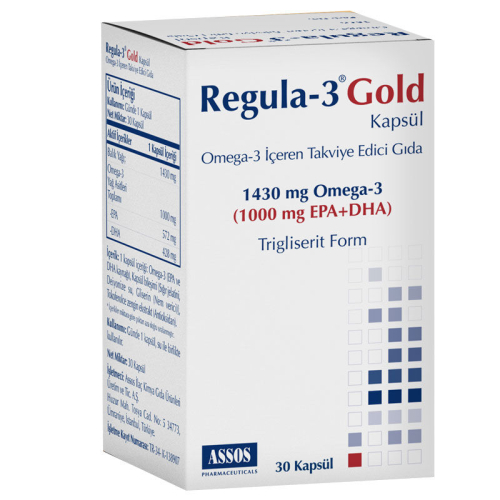 Regula-3 Omega-3 Gold 30 Kapsül - Assos İlaç