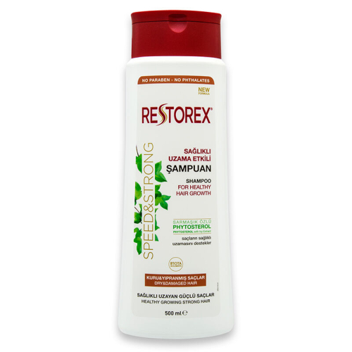 Restorex Kuru ve Yıpranmış Saçlar İçin Bakım Şampuanı 500 ml - 1