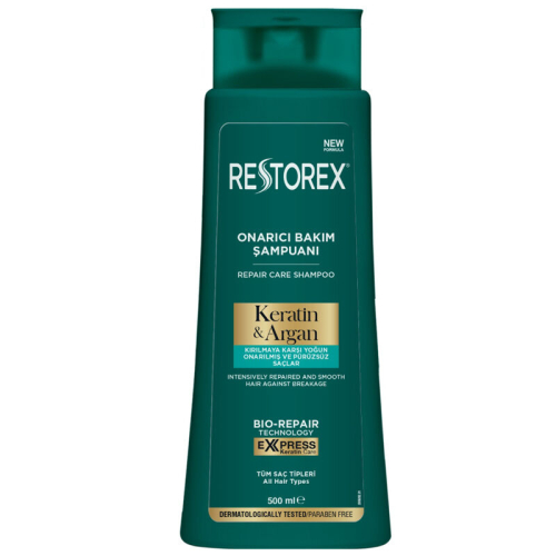 Restorex Keratin Argan Bakım Şampuanı 500 ml - 1