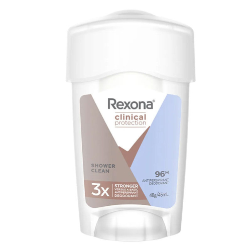 Rexona Clinical Protection Shower Clean Stick Deodorant 45 ml - Rexona
