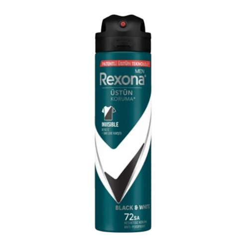Rexona Men Black and White 72H Deodorant 150 ml - 1