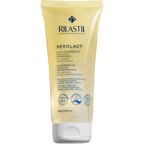 Rilastil Xerolact Çok Kuru Ciltler İçin Temizleyici Yağ 200 ml - Rilastil