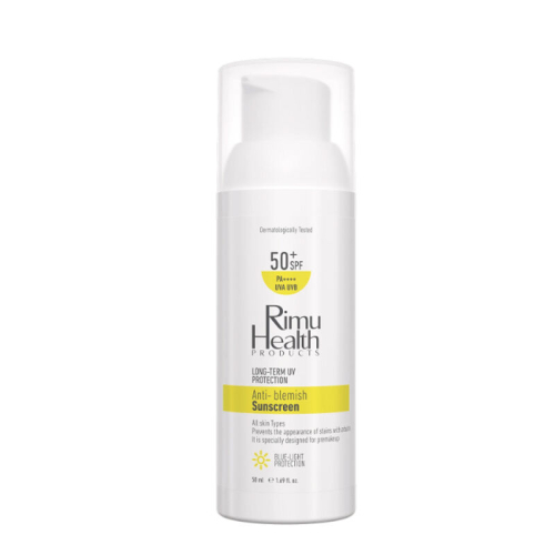 Rimu Health Lekeli Ciltler için Aydınlatıcı Spf50+ Güneş Kremi 50 ml - Rimu Health