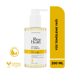 Rimu Health Siyah Nokta Karşıtı Arındırıcı Yüz Temizleme Yağı 200 ml - 2