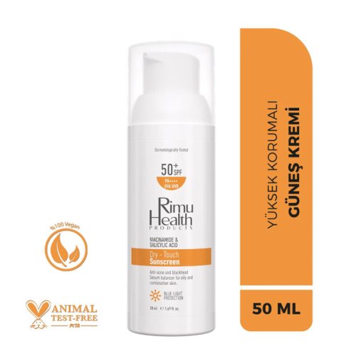 Rimu Health Yağlı Ve Karma Ciltler İçin Spf50+ Güneş Kremi 50 ml - 2