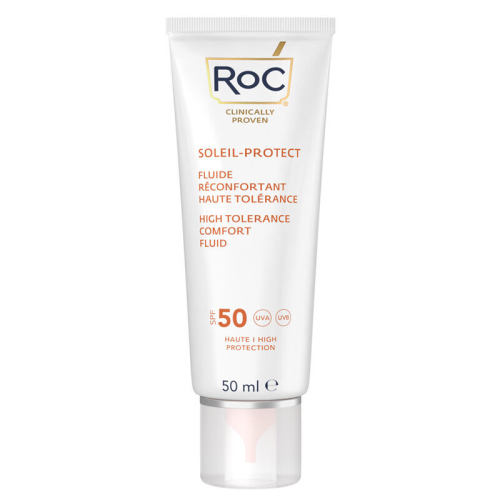 Roc Soleil -Protect Hassas Ciltler İçin Yüz Güneş Kremi Spf 50+ 50 ml - Roc Ürünleri