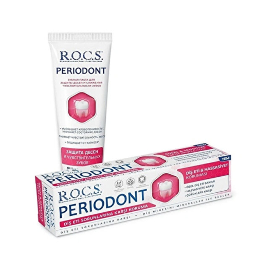 Rocs Periodont Dişeti Bakımına Özel Diş Macunu 75 ml - ROCS
