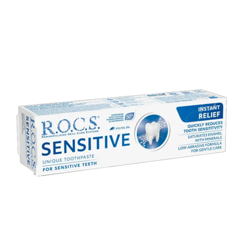 Rocs Sensitive Hassasiyete Karşı Diş Macunu 75ml - 1