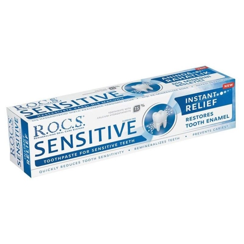 Rocs Sensitive Hassasiyete Karşı Diş Macunu 75ml - ROCS